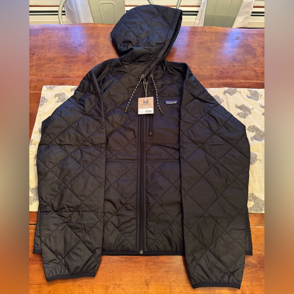 Patagonia Quilted Bomber Hoodie - Women’s XL